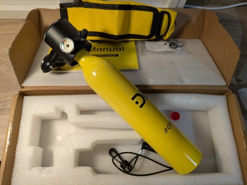 Portable mini scuba tank - scuba,